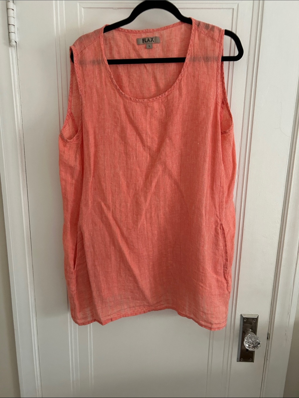 Flax tunic top.